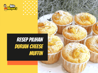 Resep Durian Cheese Muffin